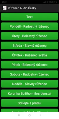 Růženec Audio android App screenshot 5